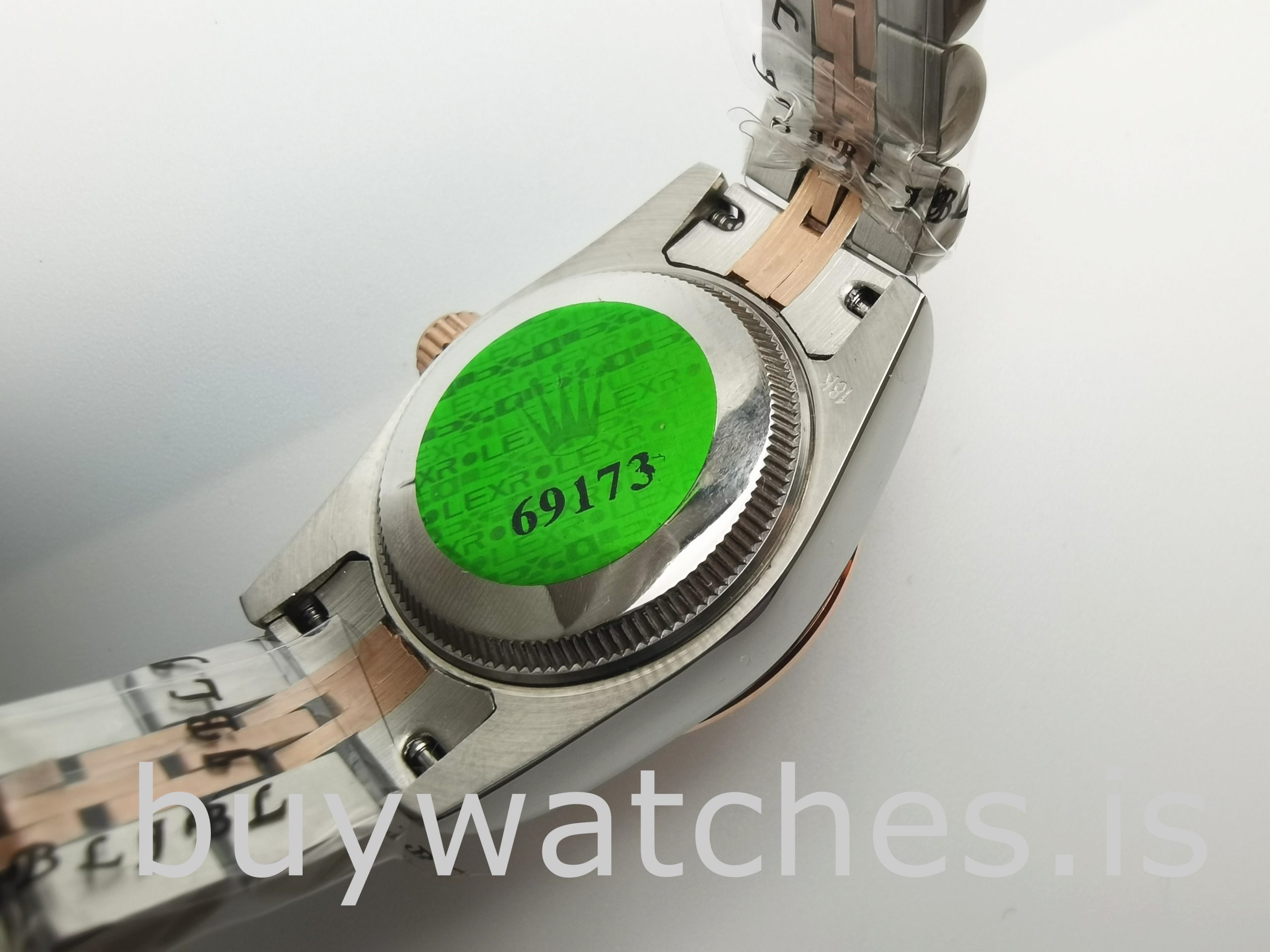 Rolex Datejust 278271 Montre automatique en acier or rose pour femme 31 mm