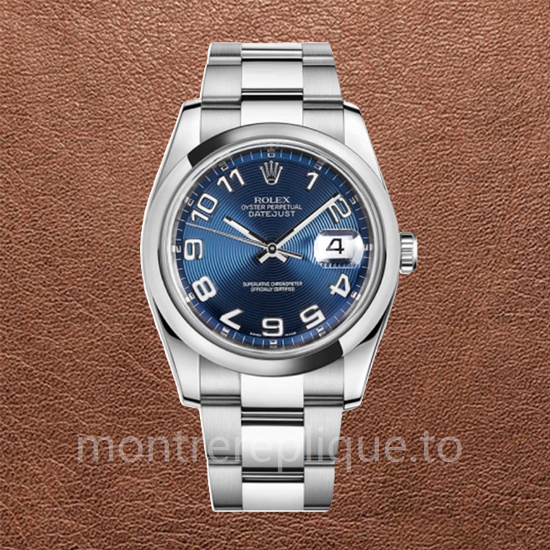 Rolex Datejust 116200BLCAO Pour des hommes Oysterlock Automatique Argenté - Image 2