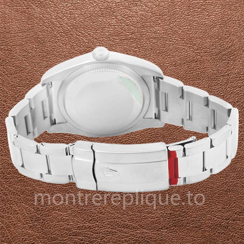 Rolex Datejust 116200SSO Pour des hommes Cadran fleuri argenté Argenté - Image 4