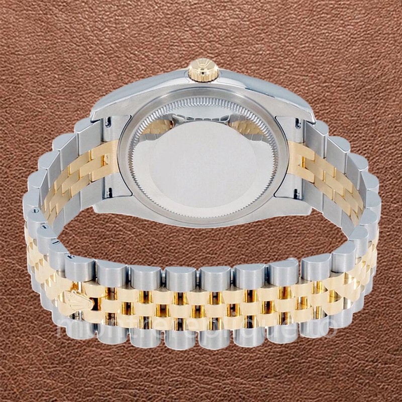Rolex Datejust Pour des hommes 116233BRAJ Cadran Marron Automatique Argenté - Image 4