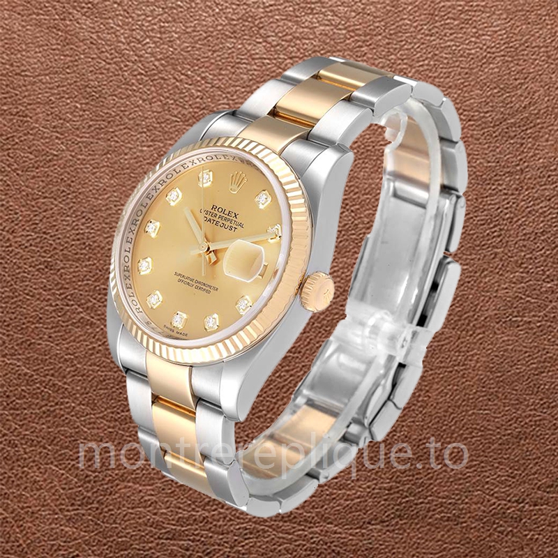 Rolex Datejust Pour des hommes 116233CDO Automatique Oysterlock - Image 3