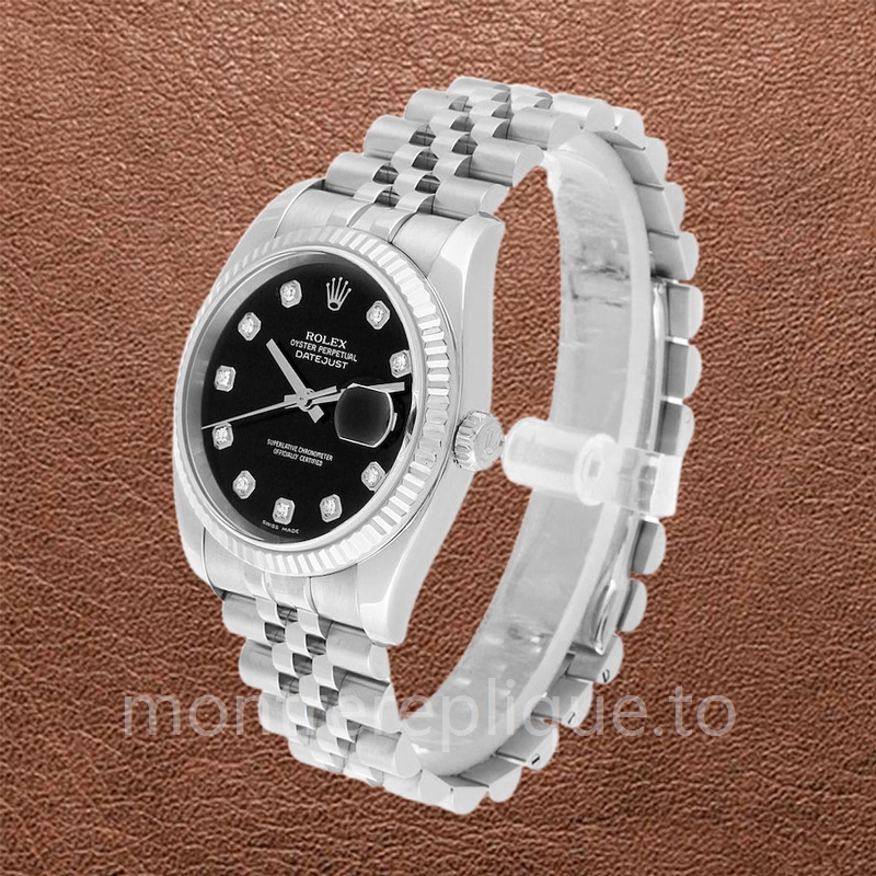 Rolex Datejust 116234BKDJ Pour des hommes Automatique 36mm Bracelet - Image 3