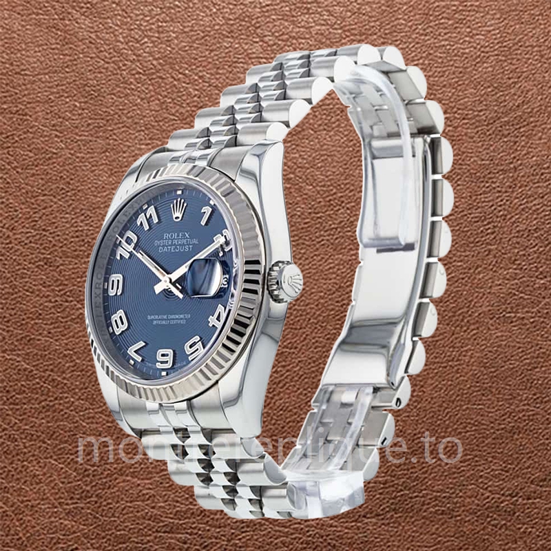 Rolex Datejust 116234BLCAJ Pour des hommes 36mm Bracelet Automatique - Image 3