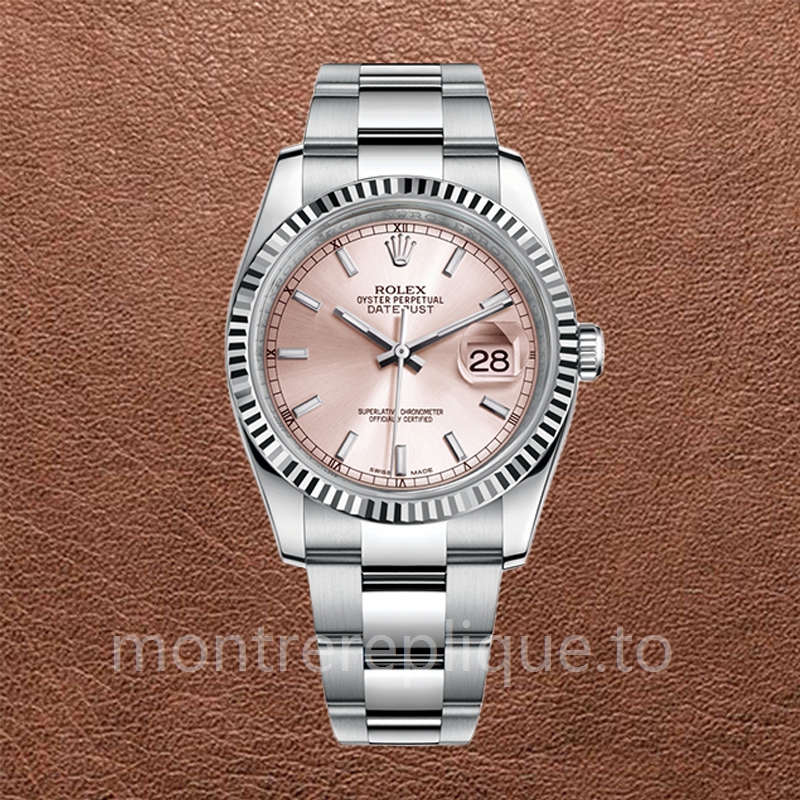 Rolex Datejust Pour des hommes 116234-0120 Cadran rose 36mm - Image 2
