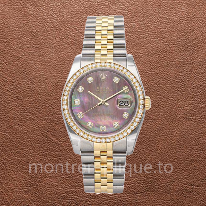 Rolex Datejust Pour des hommes 116243BKMDJ Bracelet 36mm - Image 2