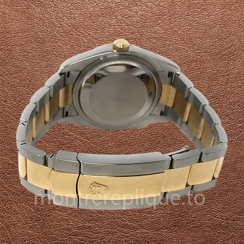 Rolex Datejust Pour des hommes 116243BKMDO Nacre Argenté Oysterlock - Image 4