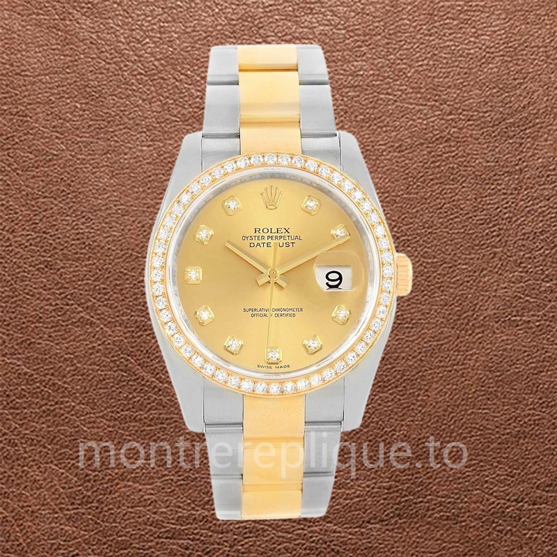 Rolex Datejust Pour des hommes 116243CDO Argenté Oysterlock - Image 2