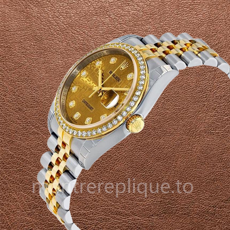 Rolex Datejust Pour des hommes 116243CJDJ Bracelet Argenté - Image 3