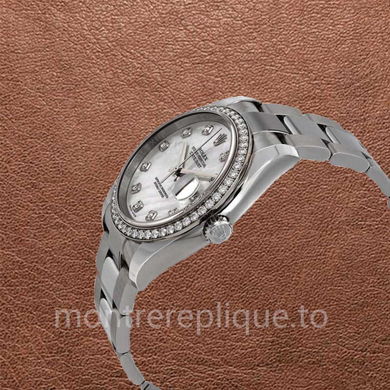 Rolex Datejust Pour des hommes 116244MDO Oysterlock 36mm Argenté - Image 3