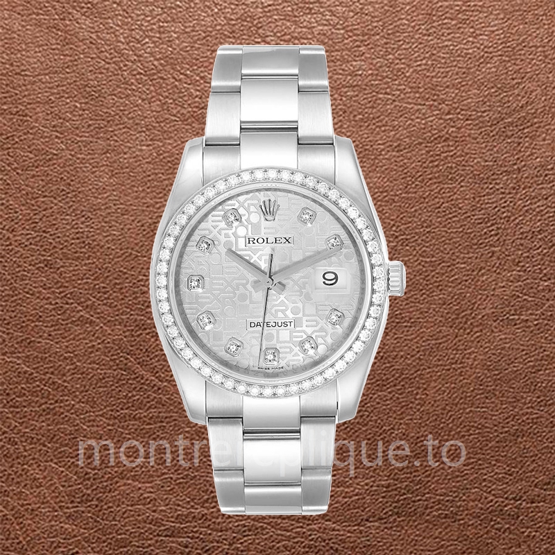 Rolex Datejust 116244SJDO Pour des hommes Automatique Oysterlock Argenté - Image 2