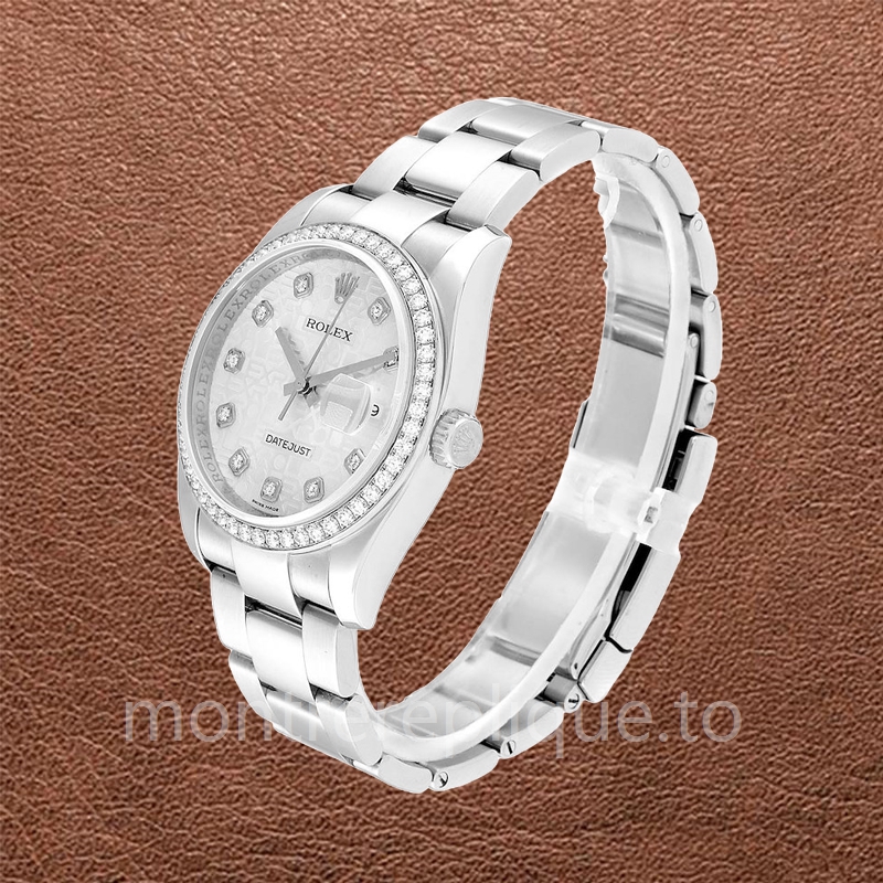Rolex Datejust 116244SJDO Pour des hommes Automatique Oysterlock Argenté - Image 3
