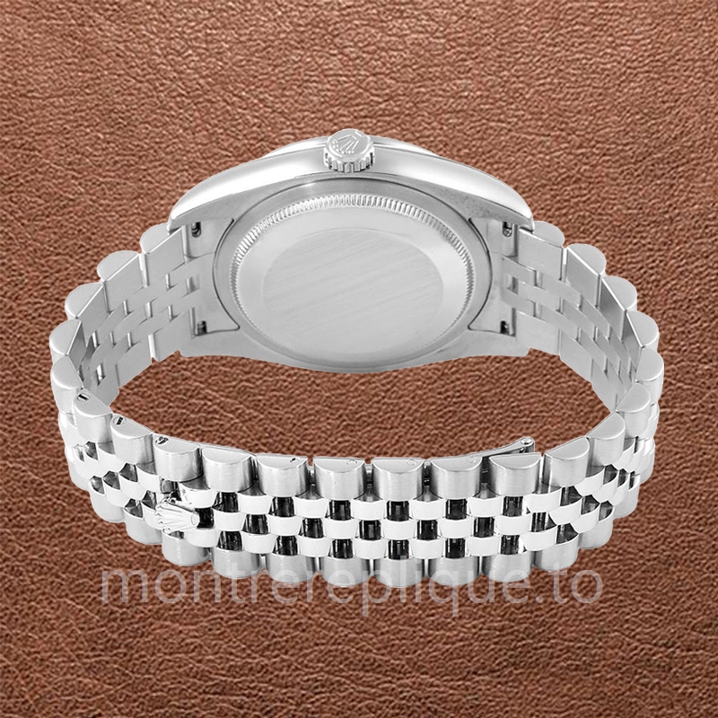 Rolex Datejust 116244SWDAJ Pour des hommes Cadran Vague d'Argent Argenté - Image 4