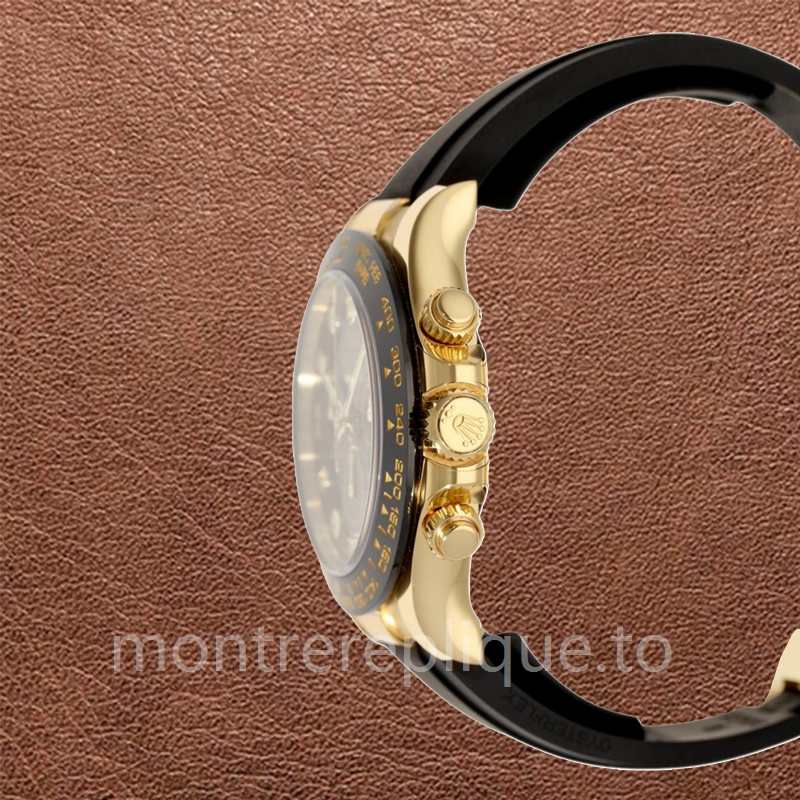 Rolex Daytona 116518CDR Pour des hommes Cadran Champagne Automatique Ton d'or - Image 3