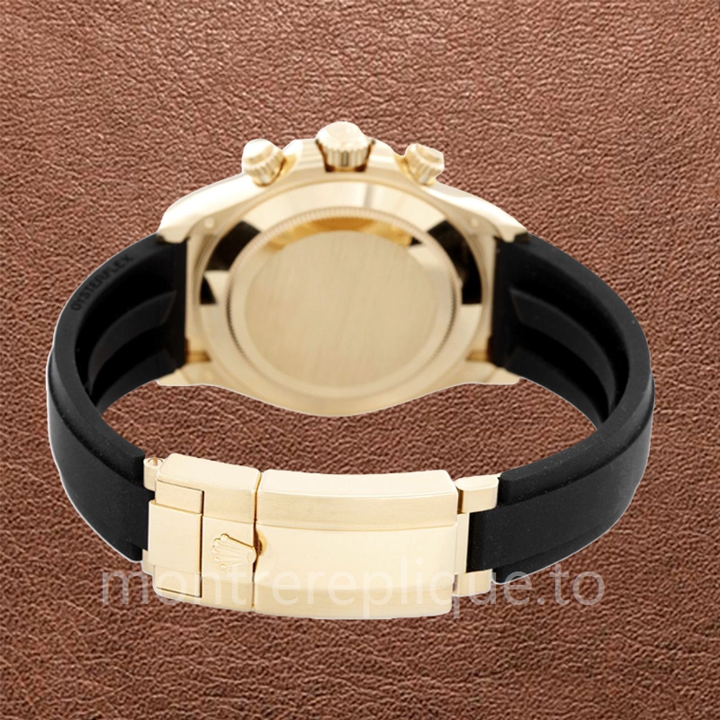 Rolex Daytona 116518CDR Pour des hommes Cadran Champagne Automatique Ton d'or - Image 4