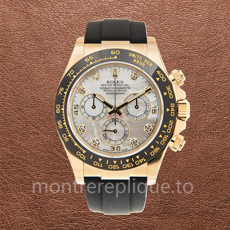 Rolex Daytona 116518MDR Pour des hommes Automatique Cadran en nacre 40mm - Image 2