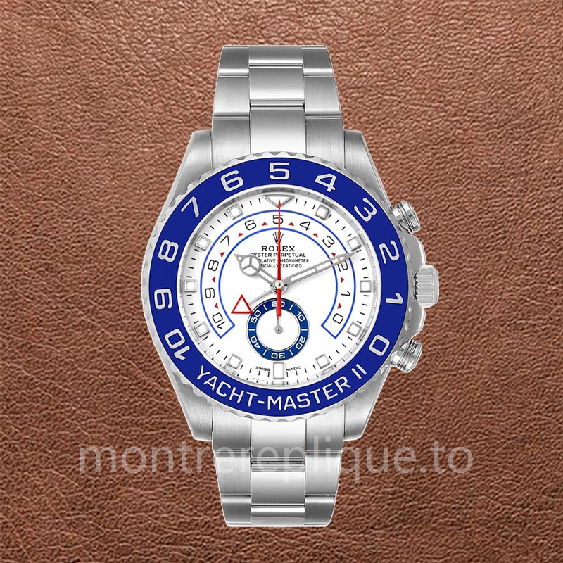 Rolex Yacht-Master Ii 116680-0002 Pour des hommes Argenté Automatique Cadran Blanc - Image 2