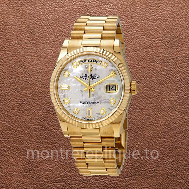 Rolex Day-Date Pour des hommes 118238MDP Automatique Or jaune 36mm - Image 2