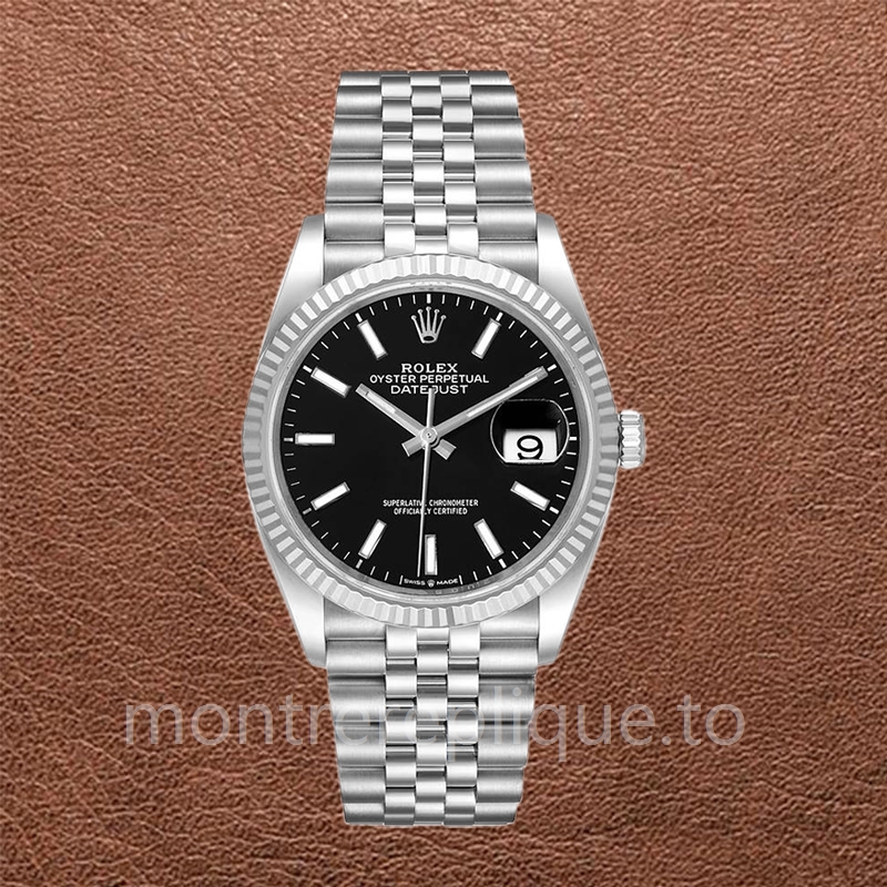 Rolex Datejust Pour des hommes 126234BKSJ Cadran Noir 36mm - Image 2