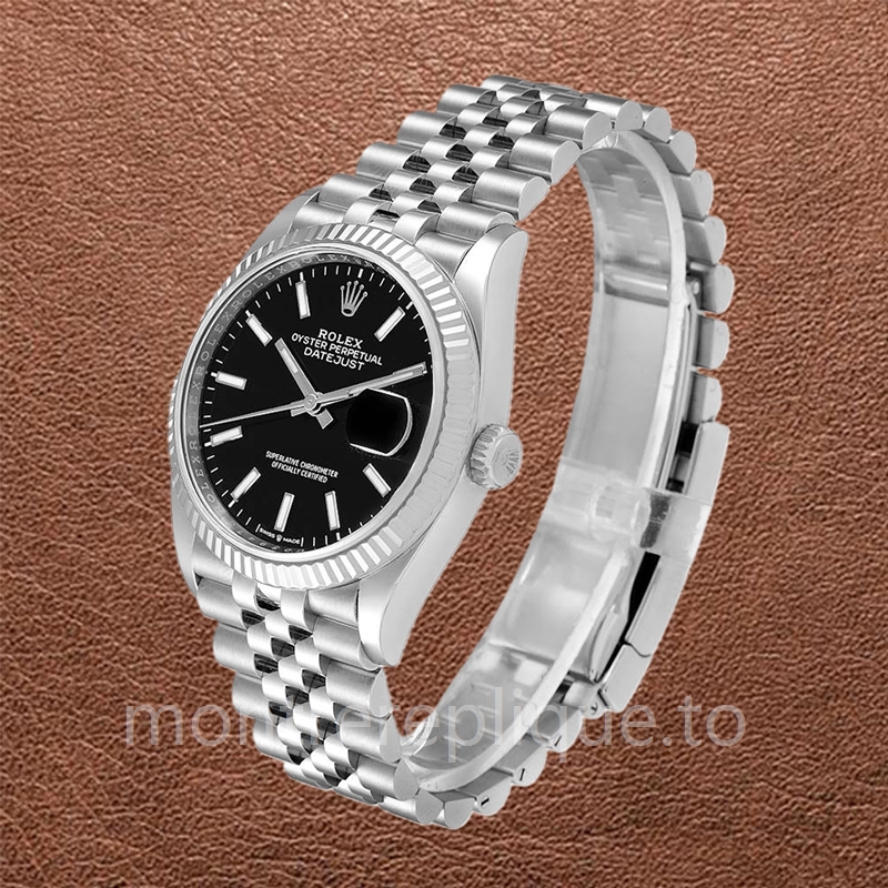 Rolex Datejust Pour des hommes 126234BKSJ Cadran Noir 36mm - Image 3