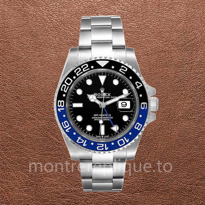 Rolex Gmt-Master Ii Pour des hommes 126710BKBLSO Argenté Automatique 40mm - Image 2