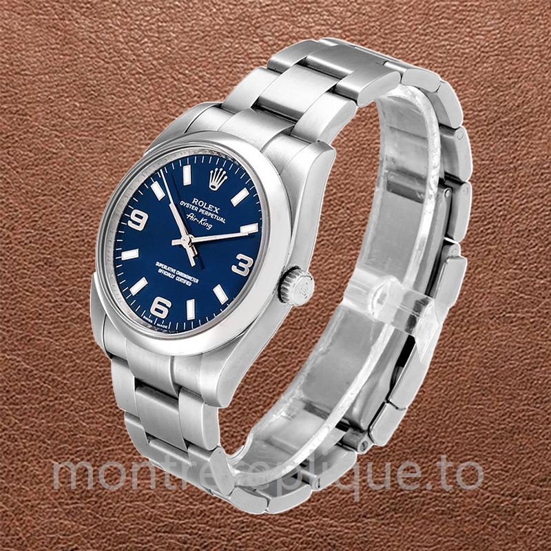 Rolex Air-king Pour des hommes m114200-0014 36mm Cadran bleu - Image 3