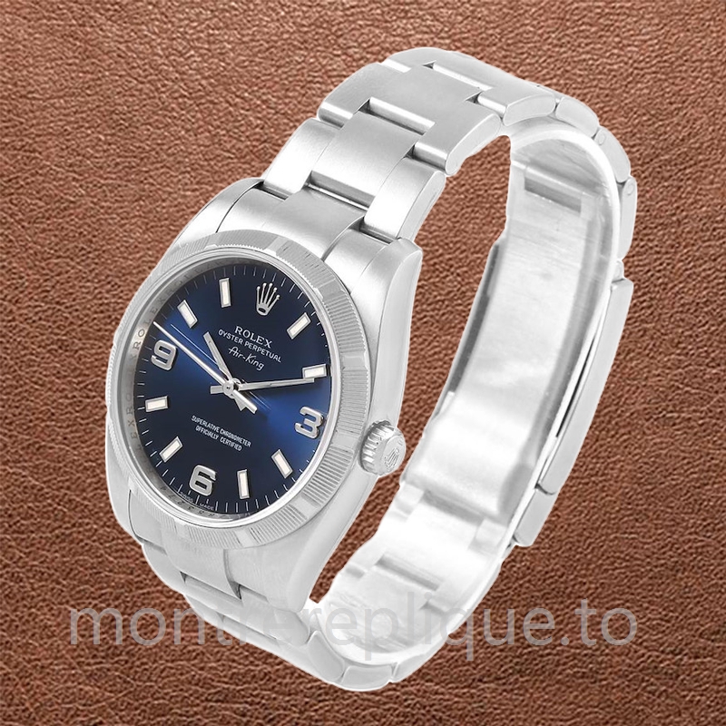 Rolex Air-king 114210BLSO 36mm Pour des hommes Automatique - Image 3