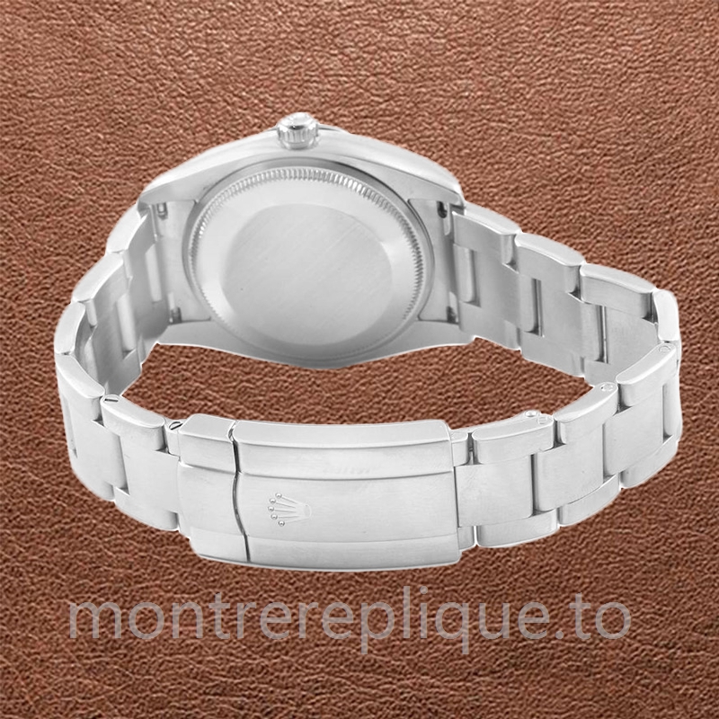 Rolex Air-king 114234BLAO 36mm Pour des hommes Argenté Automatique - Image 4