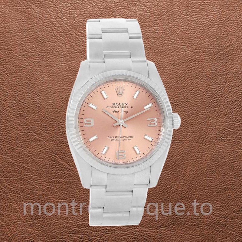 Rolex Air-king 114234PSO 36mm Pour des hommes Regardez Argenté - Image 2