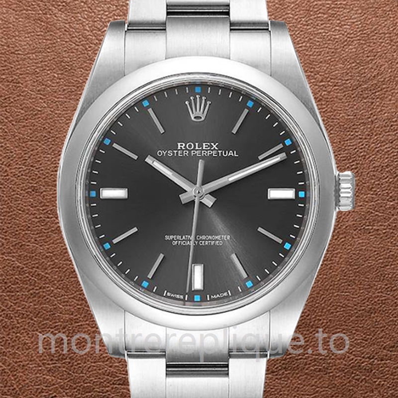 Rolex Oyster Perpetual m114300-0002 Unisexe 41mm Argenté Regardez