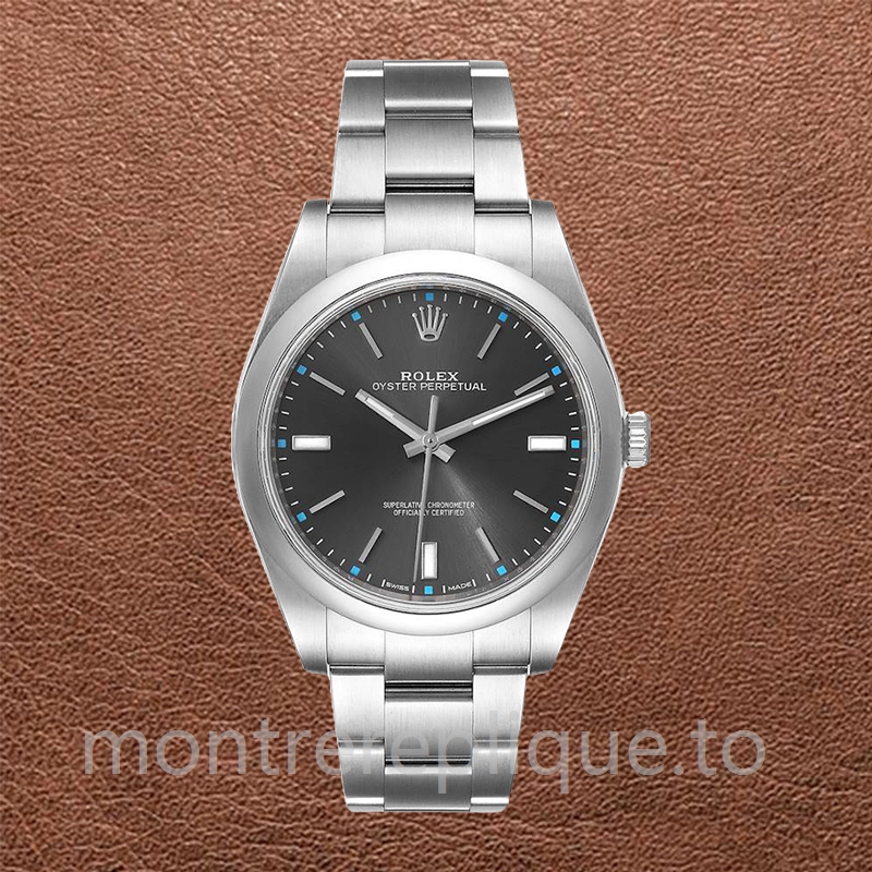 Rolex Oyster Perpetual m114300-0002 Unisexe 41mm Argenté Regardez - Image 2