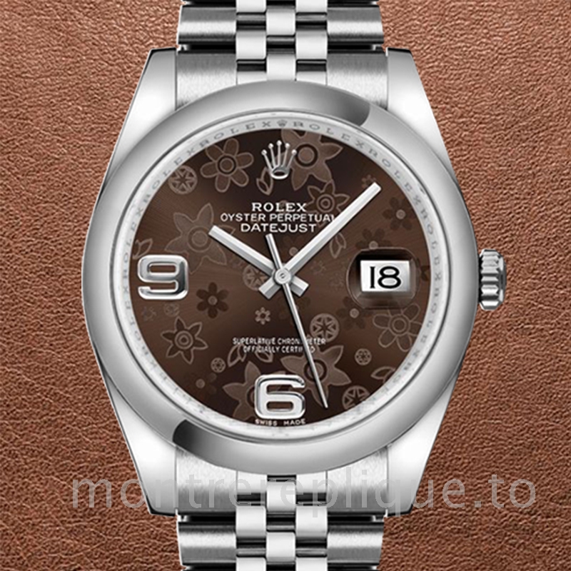 Rolex Datejust Pour des hommes 116200BFAJ Argenté 36mm