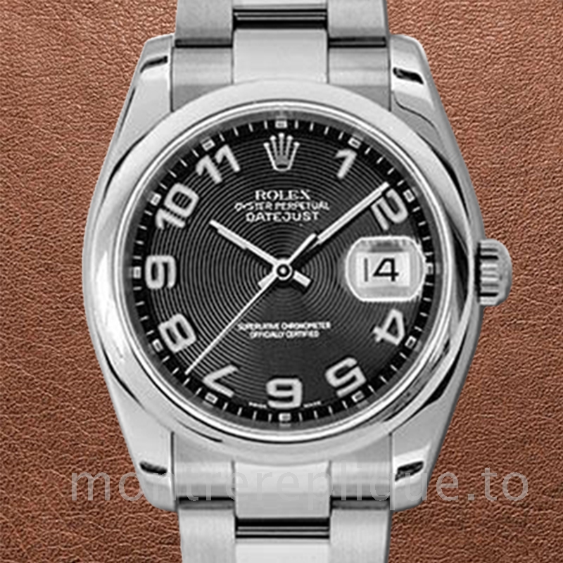 Rolex Datejust Pour des hommes 116200BKCAO 36mm Oysterlock