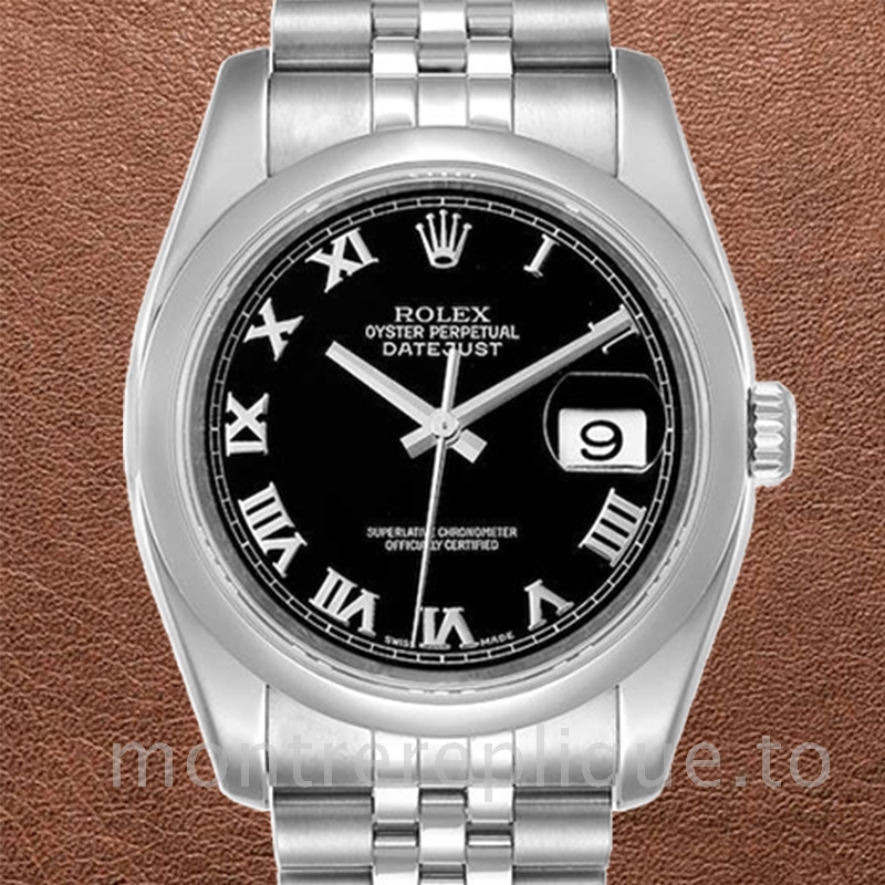 Rolex Datejust Pour des hommes 116200BKRJ 36mm Argenté