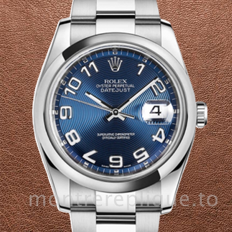 Rolex Datejust 116200BLCAO Pour des hommes Oysterlock Automatique Argenté