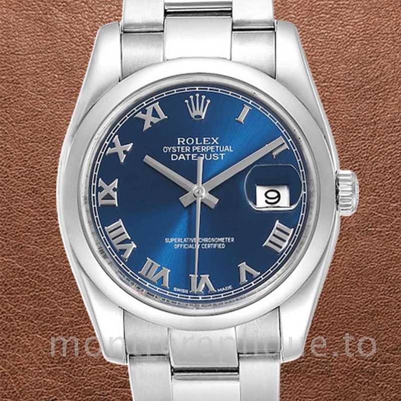 Rolex Datejust 116200BLRO Pour des hommes Oysterlock 36mm Automatique