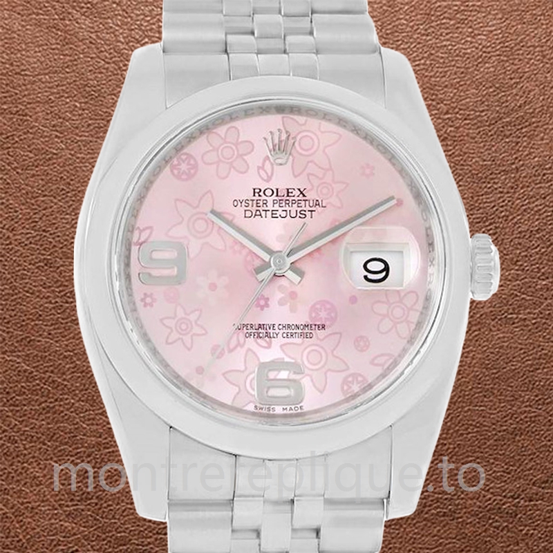 Rolex Datejust Pour des hommes 36mm 116200PFAJ Argenté