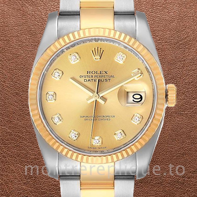 Rolex Datejust Pour des hommes 116233CDO Automatique Oysterlock