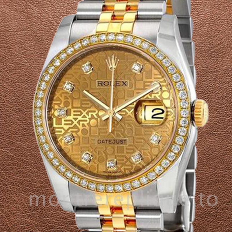 Rolex Datejust Pour des hommes 116243CJDJ Bracelet Argenté