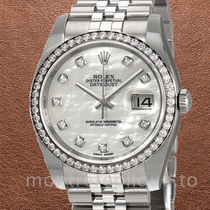 Rolex Datejust 116244MDJ Pour des hommes Bracelet 36mm Automatique