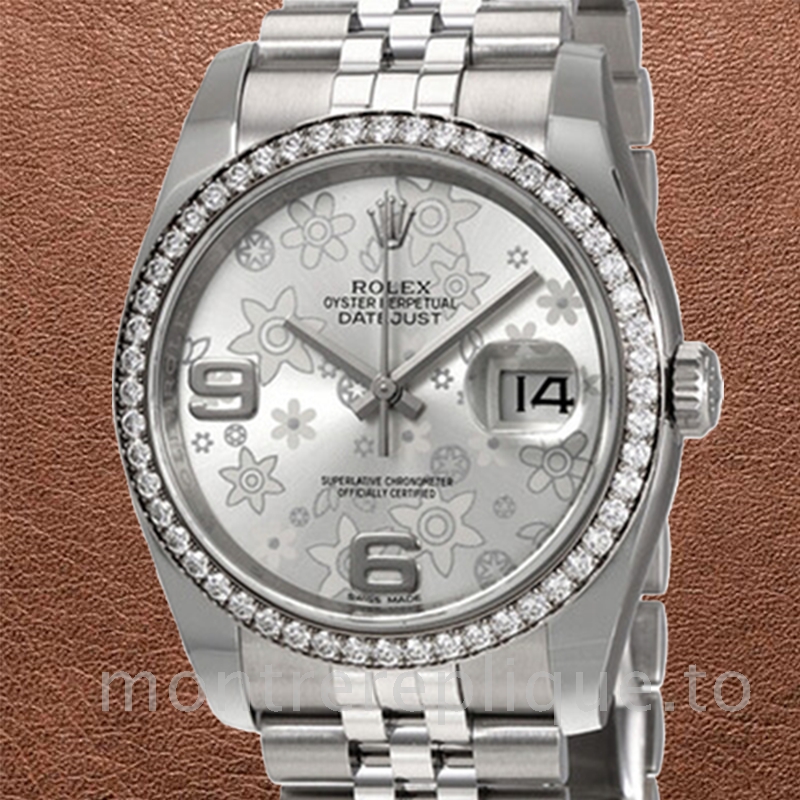 Rolex Datejust 116244SFAJ Pour des hommes Argenté Automatique