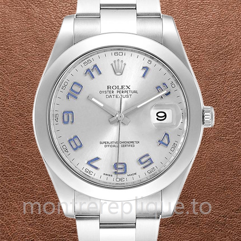 Rolex Datejust Pour des hommes 116300 41mm Argenté