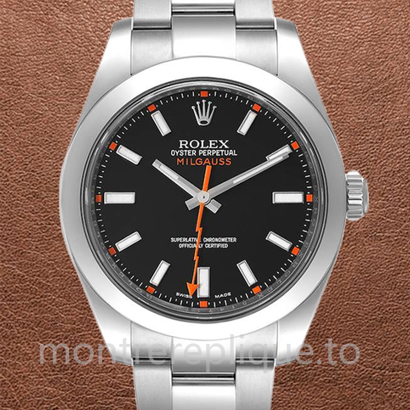 Rolex Milgauss 40mm Pour des hommes 116400BKSO Regardez