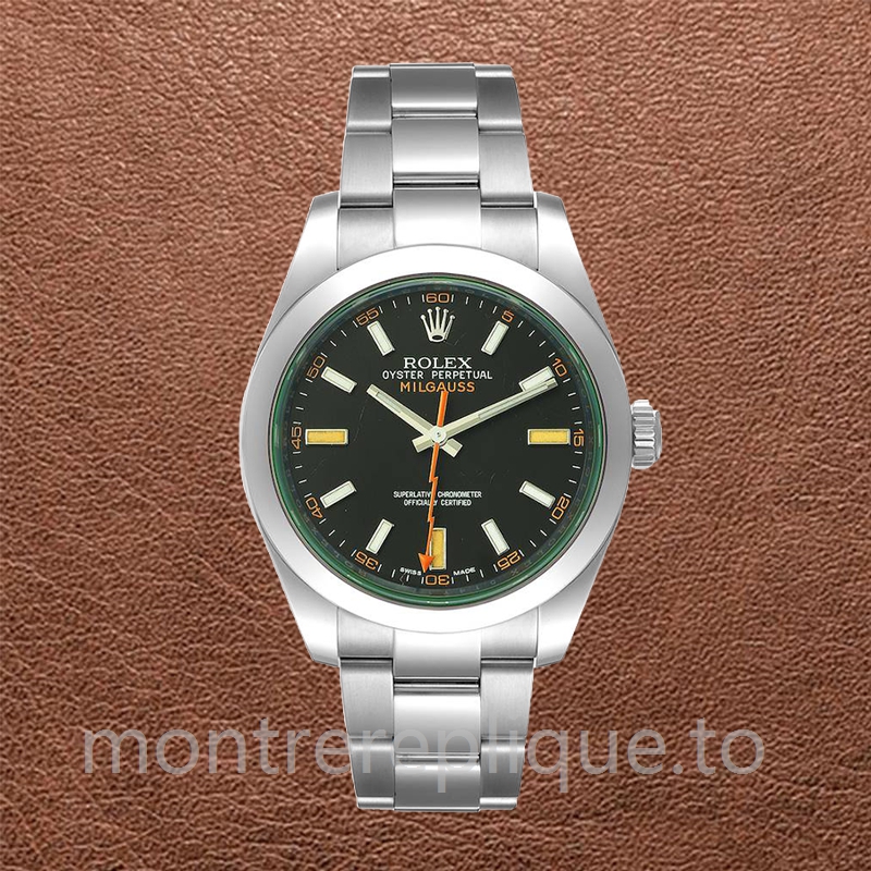 Rolex Milgauss m116400gv-0001 40mm Pour des hommes Argenté - Image 2