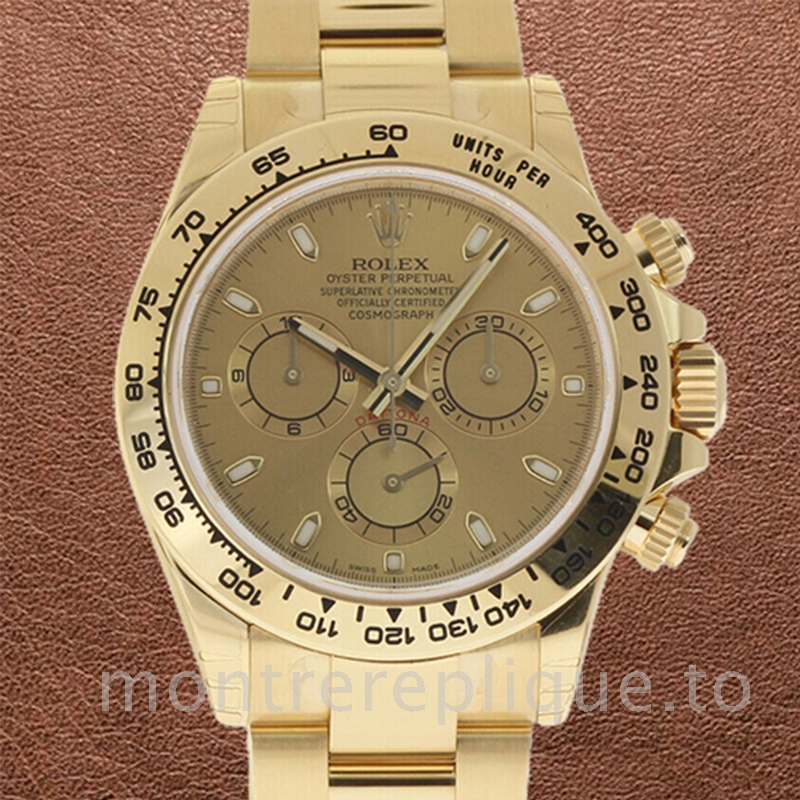 Rolex Daytona 116508CSO Pour des hommes Or jaune Automatique