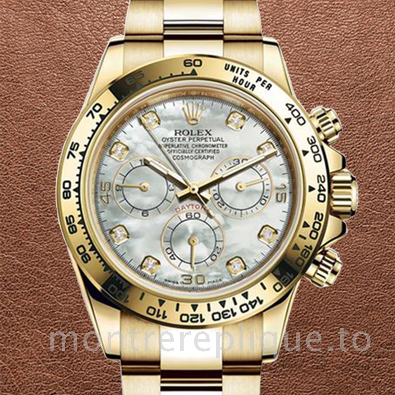 Rolex Daytona 116508WMDO Pour des hommes Automatique Or jaune Bracelet