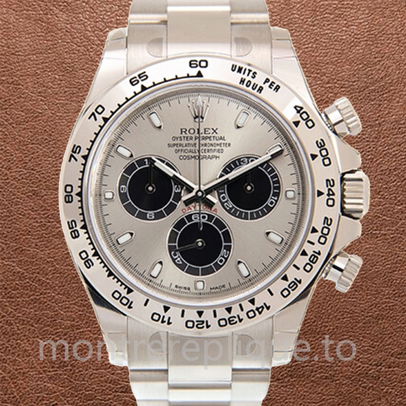 Rolex Daytona m116509-0072 Pour des hommes 40mm Bracelet Huître Argenté