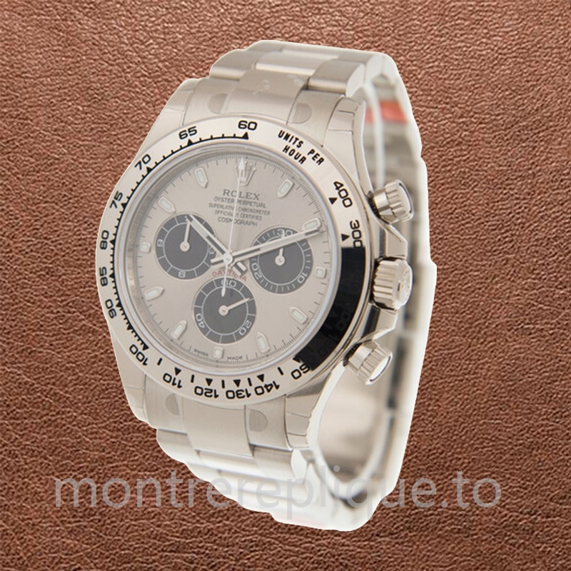 Rolex Daytona m116509-0072 Pour des hommes 40mm Bracelet Huître Argenté - Image 3
