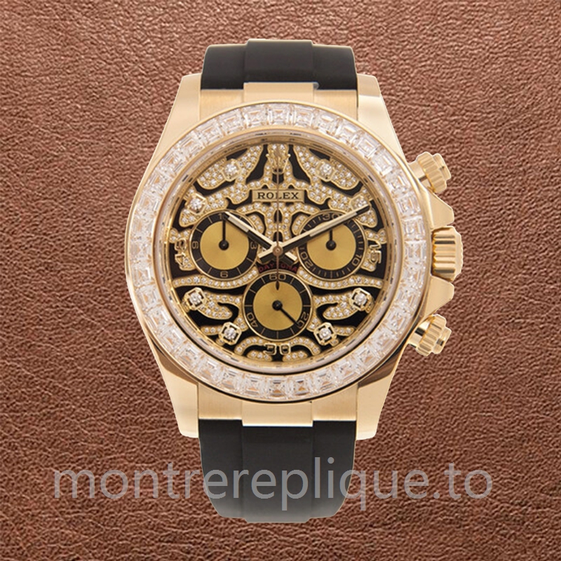 Rolex Daytona 40mm Pour des hommes 116588TBR-0003 Ton d'or Regardez - Image 2