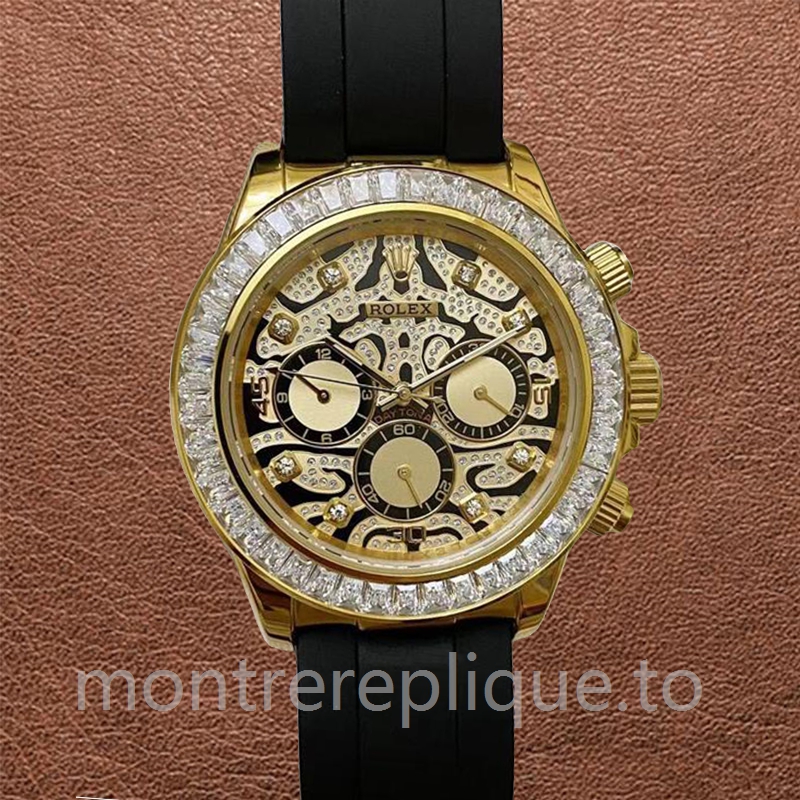 Rolex Daytona 40mm Pour des hommes 116588TBR-0003 Ton d'or Regardez - Image 5