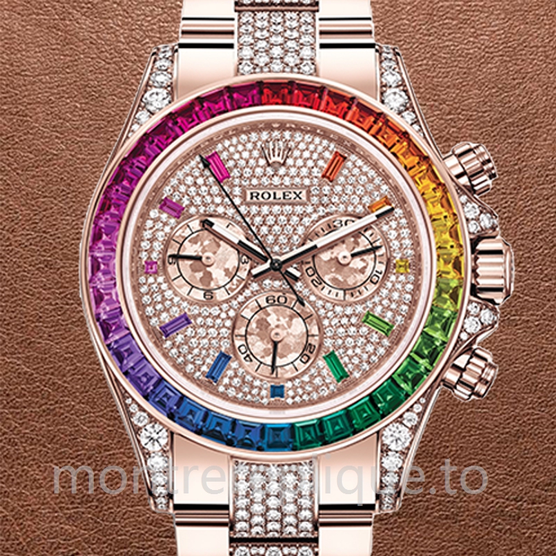 Rolex Daytona 116595RBOW-0002 40mm Pour des hommes Regardez Bracelet Huître